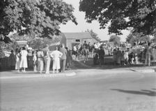 East Hampton horse show, 1936. Creator: Arnold Genthe