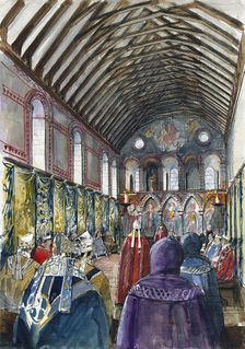 East Hall of Wolvesey Castle, Old Bishop's Palace, c1160, (c2000s) Creator: Liam Wales