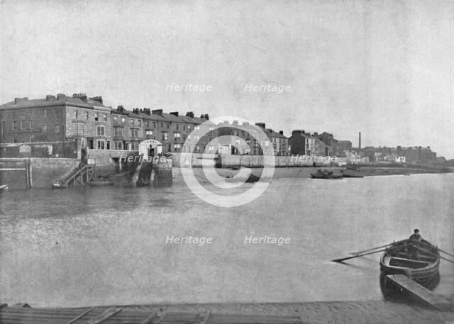 'East Hartlepool - Commissioners' Harbour', 1895. Artist: Unknown.