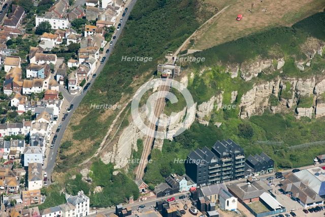 East Hill Lift (1903), Hastings, East Sussex, 2016. Creator: Damian Grady.