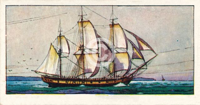 'East India Company's Packet Swallow, 1937. Artist: Unknown.