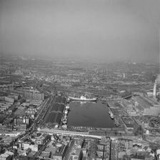 East India Dock, Blackwall, Tower Hamlets, London, 1962. Artist: Aerofilms