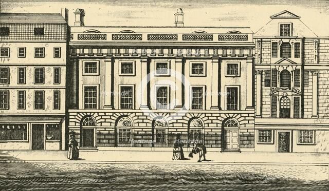 'East India House', c1730-1800, (1925). Creator: Unknown.