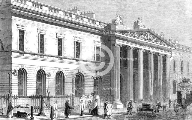East India House, Leadenhall-Street, 1861. Creator: Unknown.