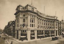East India House, Liberty's Individualised Frontage on the New Regent Street c1935. Creator: Lemere