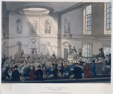 East India House, London, 1808. Artist: Augustus Charles Pugin
