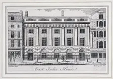 East India House, London, c1760. Artist: Thomas Simpson