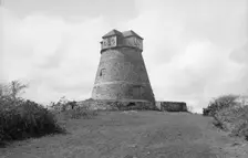 East Knoyle Tower Mill, Windmill Hill, East Knoyle, Wiltshire, 1935. Creator: HES Simmons