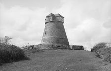 East Knoyle Tower Mill, Windmill Hill, East Knoyle, Wiltshire, 1935. Creator: HES Simmons