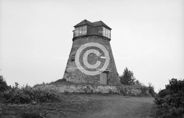 East Knoyle Tower Mill, Windmill Hill, East Knoyle, Wiltshire, 1940.  Creator: HES Simmons.