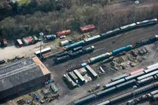East Lancashire Railway Buckley Wells rail depot and workshop, Bury, 2019. Creator: Historic England