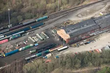 East Lancashire Railway Buckley Wells rail depot and workshop, Bury, 2019. Creator: Historic England