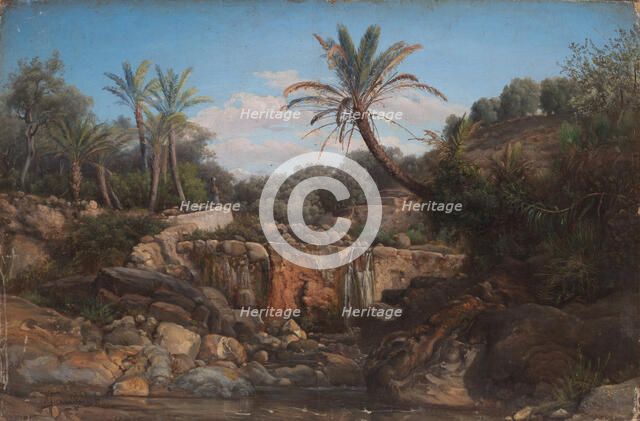 East landscape. Creator: Siemiradzki, Henryk (1843-1902).