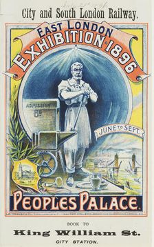 East London Exhibition at the Peoples Palace, 1896. Creator: Unknown