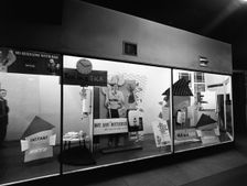 East Midlands Gas Board shop window, Doncaster, South Yorkshire, 1961. Creator: Michael Walters