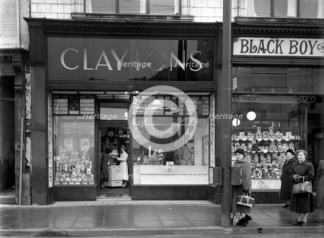 East Midlands Gas Board promotion, Mexborough, South Yorkshire, 1957. Creator: Michael Walters.