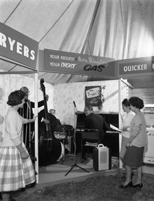 East Midlands Gas Board promotional roadshow, Darfield, near Barnsley, South Yorkshire, 1961. Creator: Michael Walters