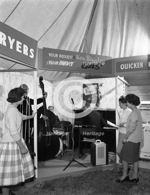 East Midlands Gas Board promotional roadshow, Darfield, near Barnsley, South Yorkshire, 1961.  Creator: Michael Walters.