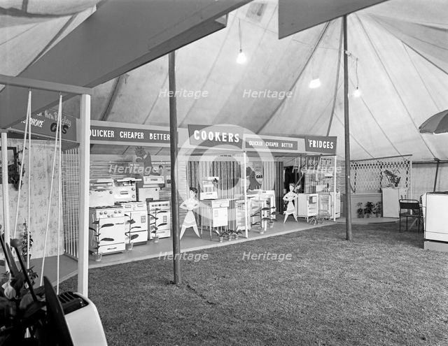 East Midlands Gas Board promotional roadshow, Darfield, near Barnsley, South Yorkshire, 1961.  Creator: Michael Walters.