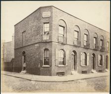East Mount Terrace, Stepney, Tower Hamlets, London, 1872-1879. Creator: Mitchell