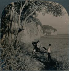 East over Mississippi Bay, where Perry came (1854), near Yokohama, Japan 1904