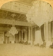 East Room in President's Mansion, Washington, D.C. (U.S.A.) 1900. Creator: Unknown