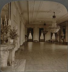 East room where receptions are held, White House, Washington D.C. c1900