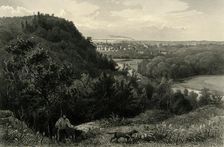 East Rock, New Haven 1874. Creator: Samuel Valentine Hunt