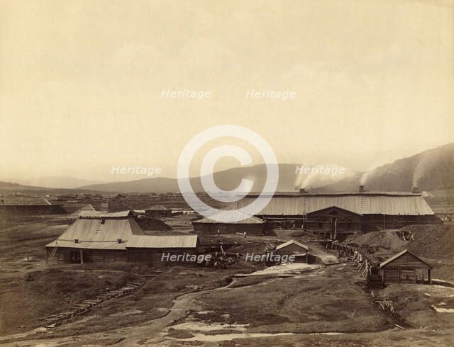 East Side of the Kutomara Silver Smelting Plant, 1891. Creator: Aleksei Kuznetsov.