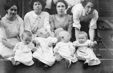 East Side Babies, between c1910 and c1915. Creator: Bain News Service