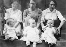 East Side Babies, between c1910 and c1915. Creator: Bain News Service