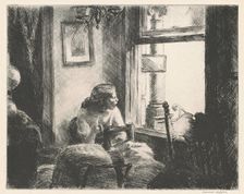 East Side Interior, 1922. Creator: Edward Hopper
