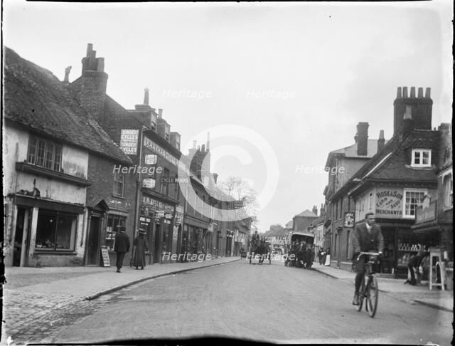 East Street, Farnham, Waverley, Surrey, 1909. Creator: Katherine Jean Macfee.