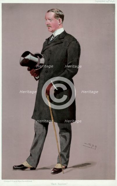 'East Sussex', Colonel Brookfield, British soldier and politician, 1898.Artist: Spy