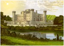 Eastnor Castle, Herefordshire, home of Earl Somers, c1880