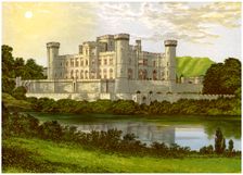 Eastnor Castle, Herefordshire, home of Earl Somers, c1880