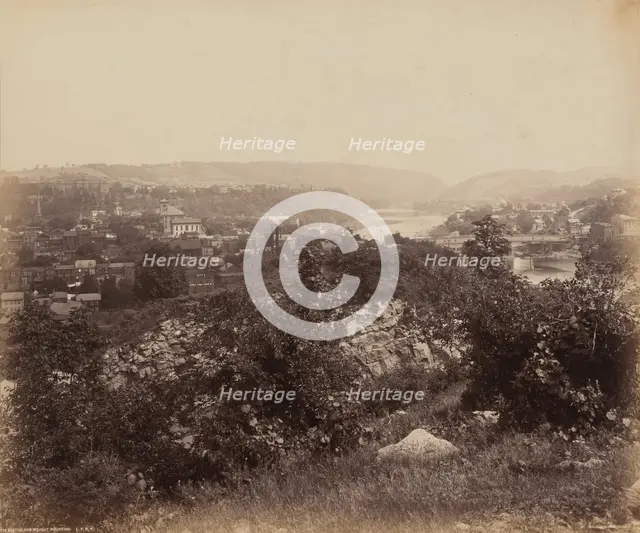 Easton, From Weygat Mountain, c. 1895. Creator: William H Rau.