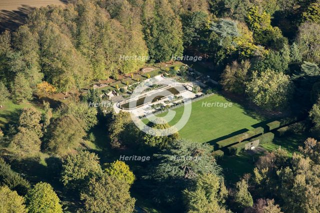 Easton Lodge sunken Italian garden, Little Easton, Essex, 2018. Creator: Historic England.