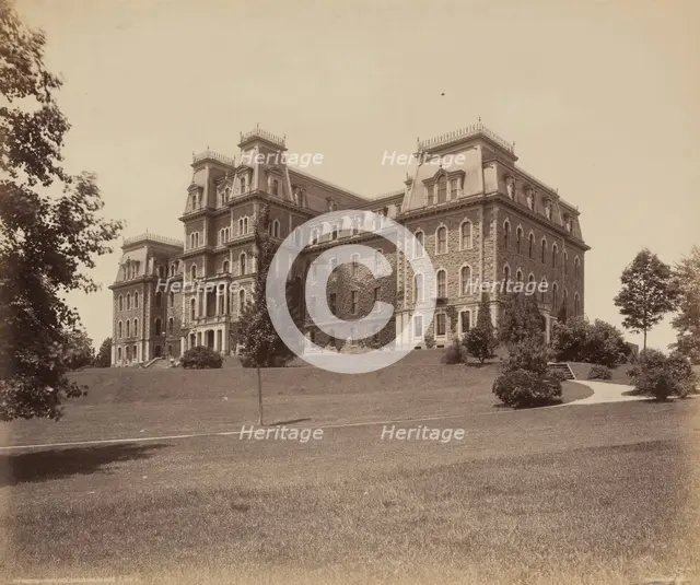 Easton, Pardee Hall, Lafayette College, c. 1895. Creator: William H Rau.