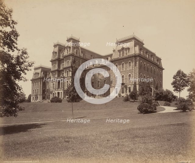 Easton, Pardee Hall, Lafayette College, c. 1895. Creator: William H Rau.