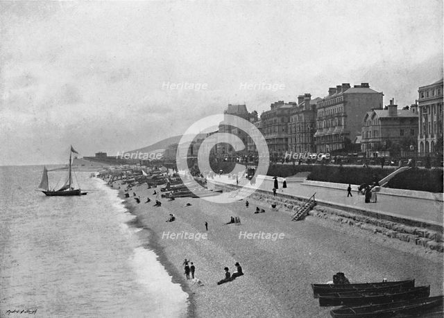 'Eastbourne: The Parade', c1896. Artist: G&R Lavis.