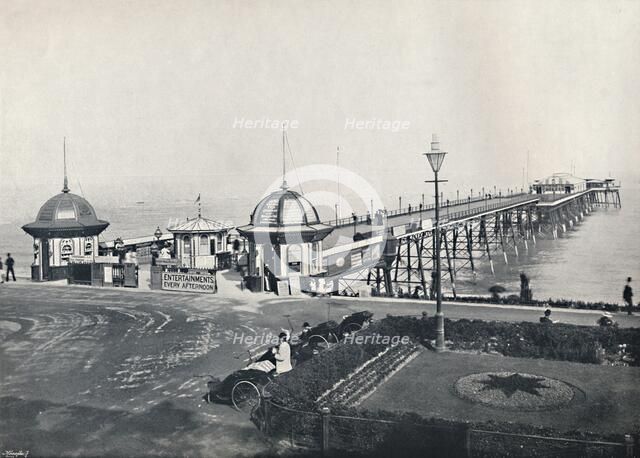 'Eastbourne - The Pier', 1895. Artist: Unknown.