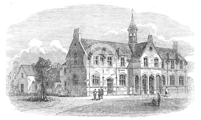 Eastbourne College, Sussex, 1871. Creator: Unknown.