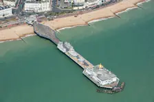 Eastbourne Pier, East Sussex, 2016. Creator: Damian Grady