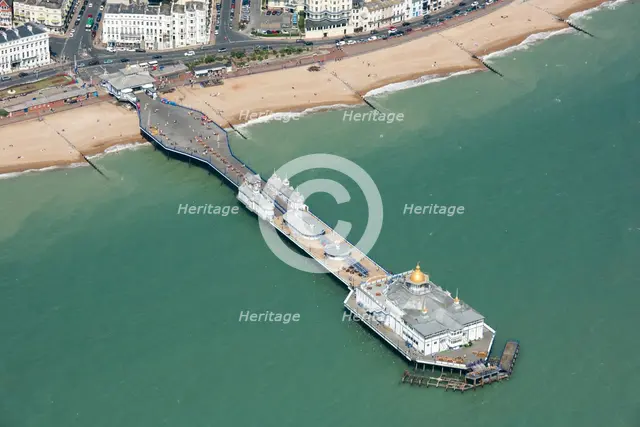 Eastbourne Pier, East Sussex, 2016. Creator: Damian Grady.