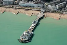 Eastbourne Pier, East Sussex, 2016. Creator: Historic England Staff Photographer