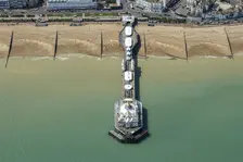Eastbourne Pier, Eastbourne, East Sussex, 2024. Creators: Damian Grady, Eugenius Birch