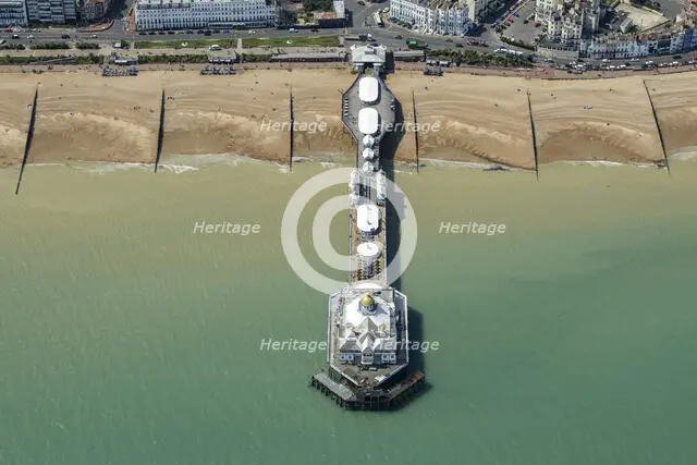 Eastbourne Pier, Eastbourne, East Sussex, 2024. Creators: Damian Grady, Eugenius Birch.