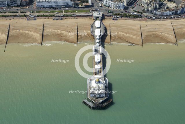 Eastbourne Pier, Eastbourne, East Sussex, 2024. Creators: Damian Grady, Eugenius Birch.