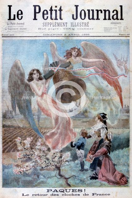 Easter!, 1899.  Creator: F Meaulle.